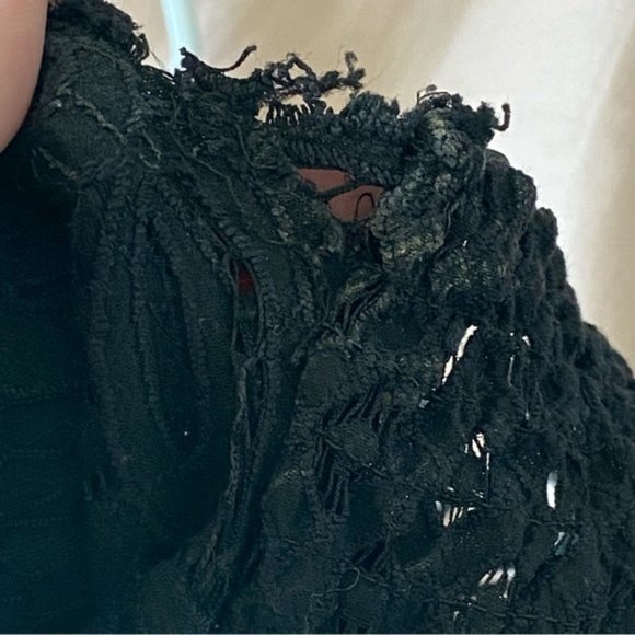 Free People Adella‎ Slip Dress Size Small Black - Picture 9 of 11